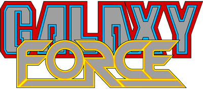 Galaxy Force logo for Sega Master System